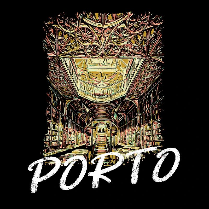 Librairie Lello Porto illustration intérieure