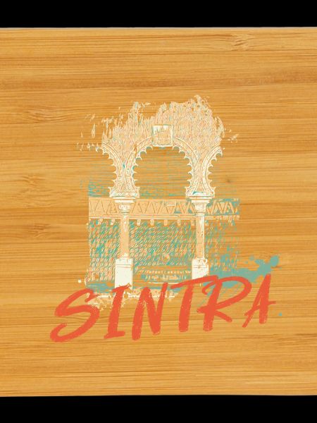 Architecture mauresque Sintra illustration