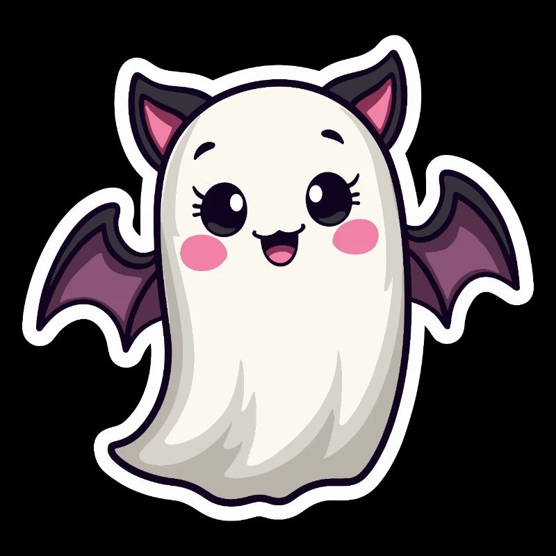 Halloween Bat Ghost