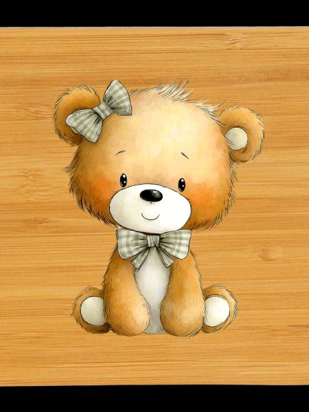 seated teddy bear