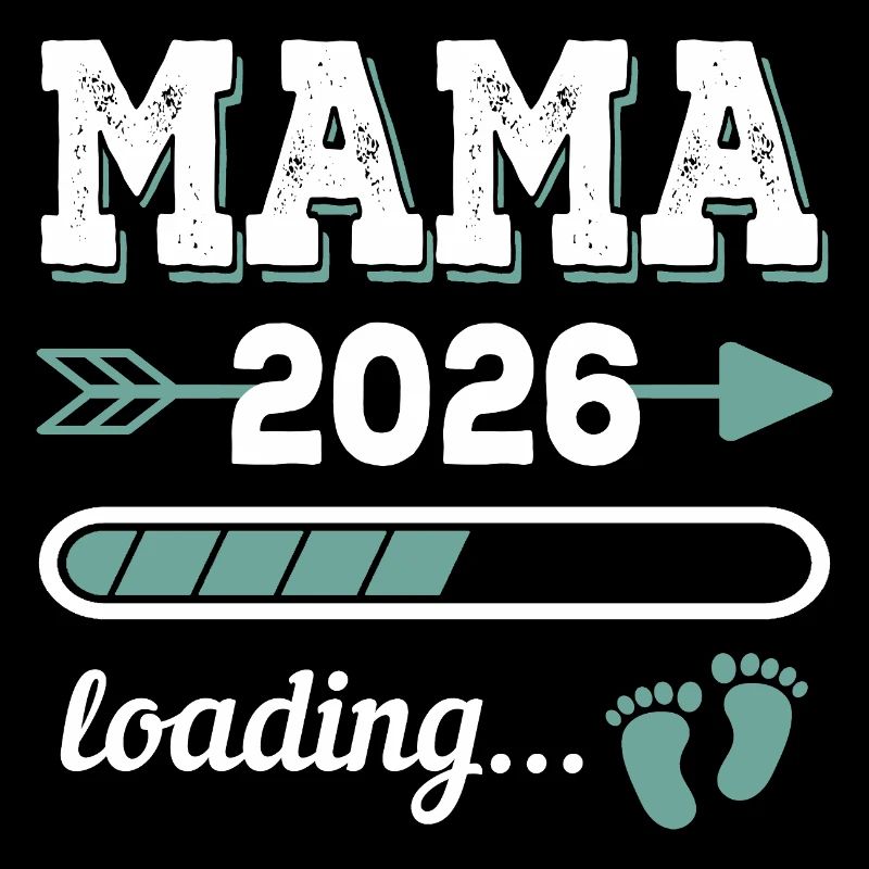 Maman 2026 Loading Idée cadeau pour maman enceinte