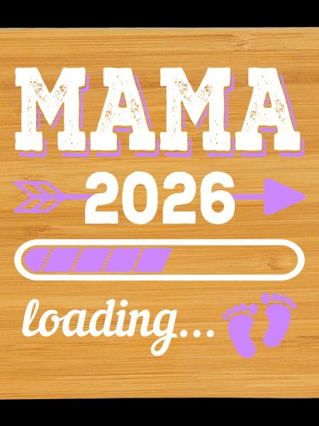 Mama 2026 Loading Schwangerschaft Geschenkidee