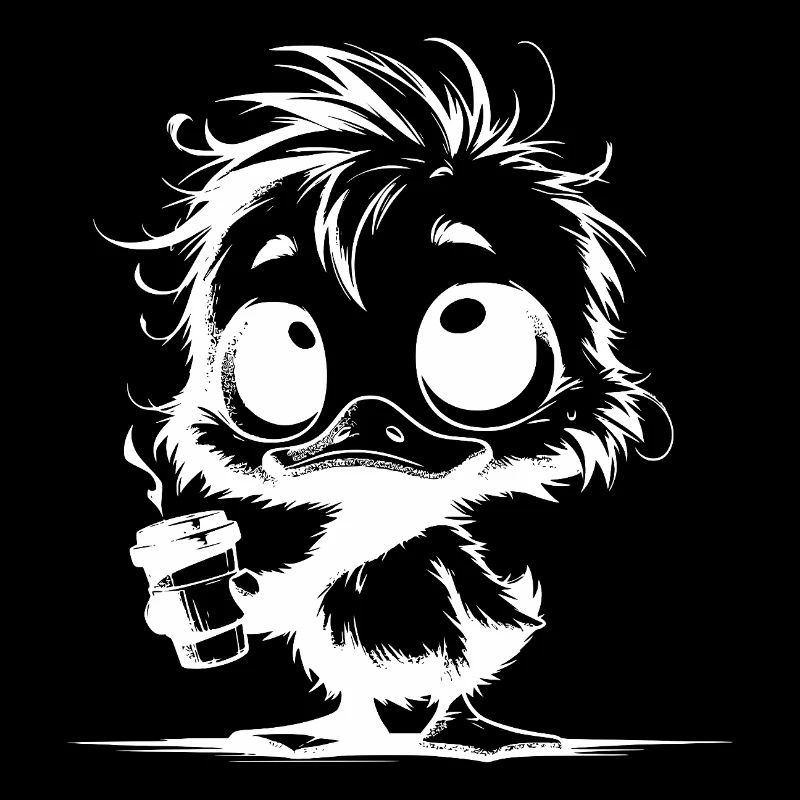 Duck in Survival Mode Caffeine Coma Mug