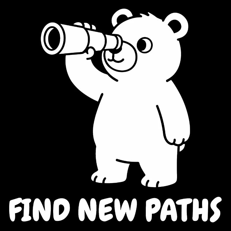 Bear with Telescope – New Paths