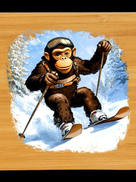 Monkey Ski / Skier Monkey