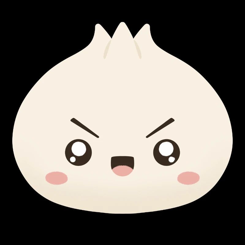 Mascotte mignonne de Grumpy Dumpling