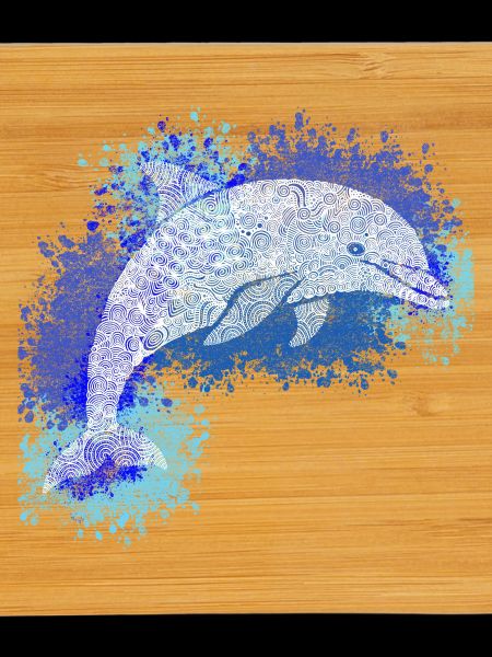 Zentangle-Delfin
