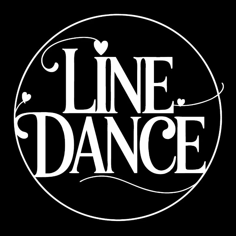 Line Dance Circle Logo
