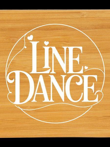 LineDance Lettering Ornament
