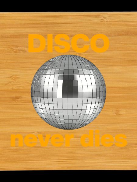 Disco never dies: Glitzer-Power! Discokugel