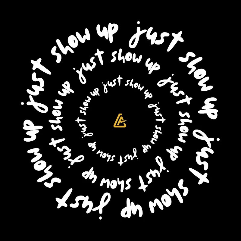 Juste se présenter — Conception de mentalité de discipline