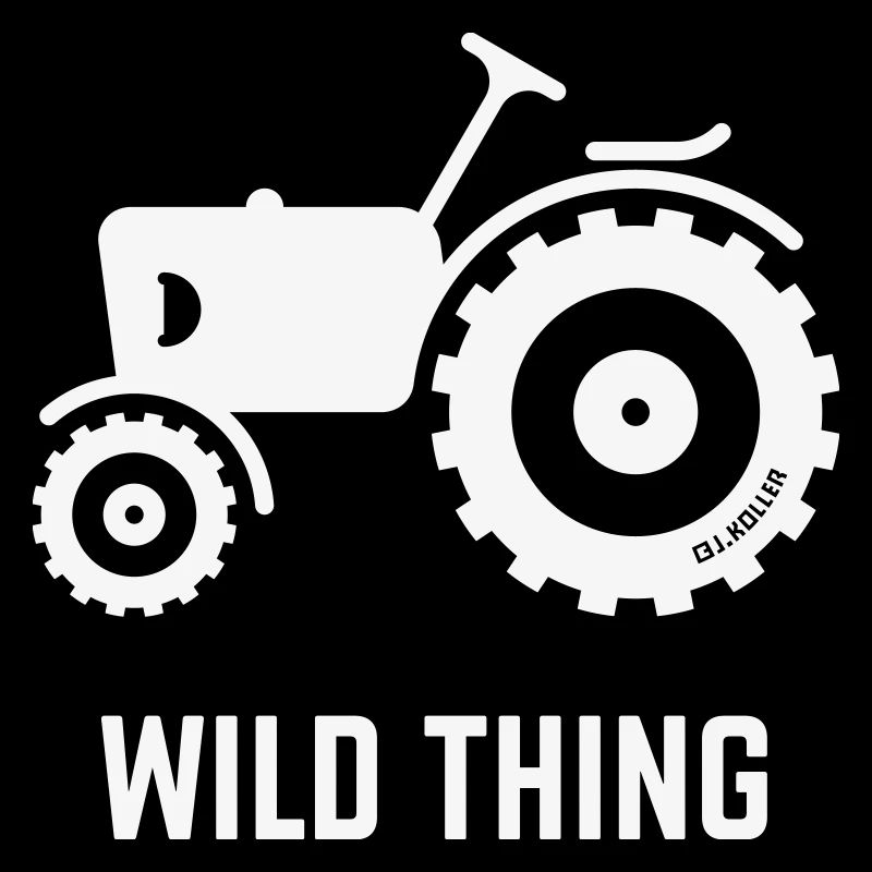 Wild Thing (Tracteur / Fermier / Blanc)