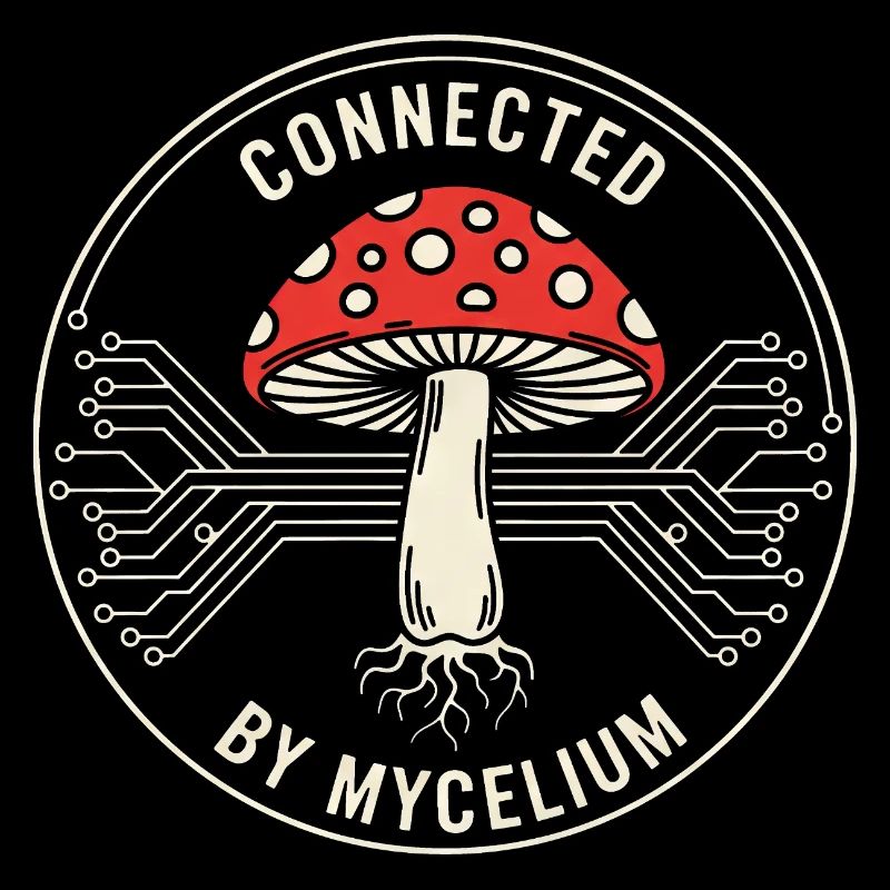Mycelium Toadstool Network Biology Technology Nature