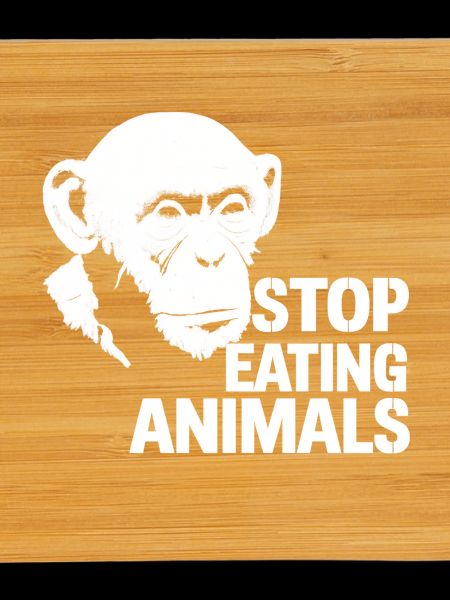 Stop Eating Animals – Chimpanzee Design