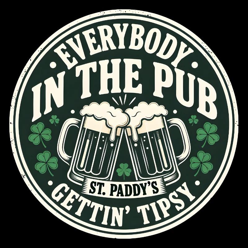Pub Toast St Paddy's Tipsy Tee