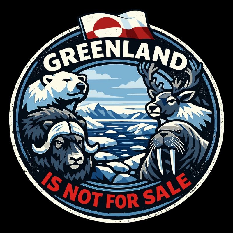 Drapeau du Groenland n’est pas à vendre