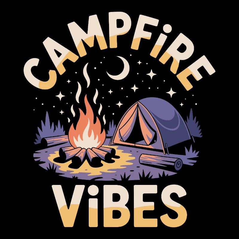 Ambiance de feu de camp