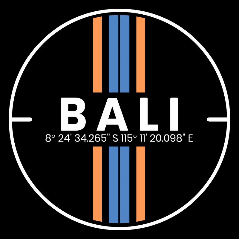 Coordonnées de l’île de Bali