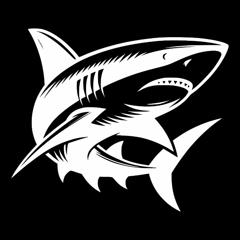 Tattoo Shark Je suis la version sportive élégante