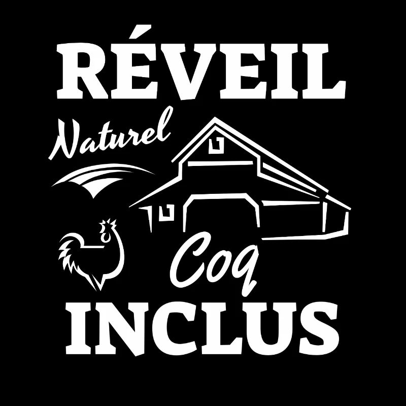 Réveil Naturel Coq Inclus