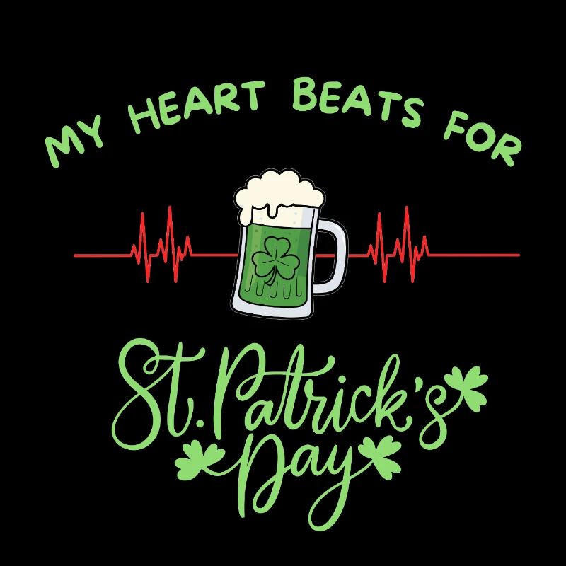 MY HEART BEATS FOR St PATRICK'S DAY