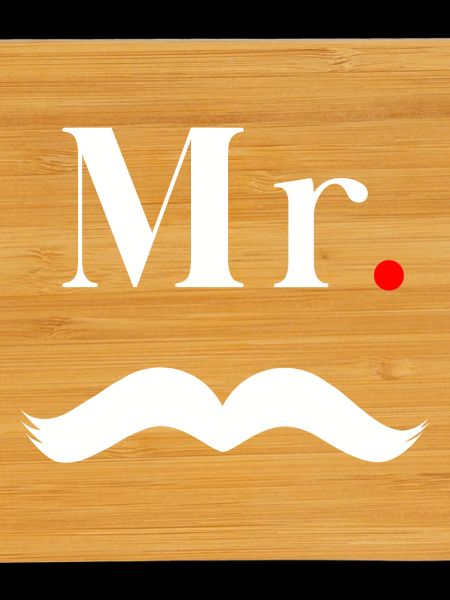 Mr. White Moustache