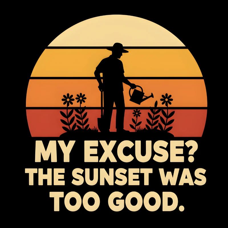 Gardener in the sun: apologies accepted