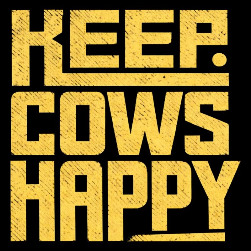 Keep Cows Happy – Gift for Farmers