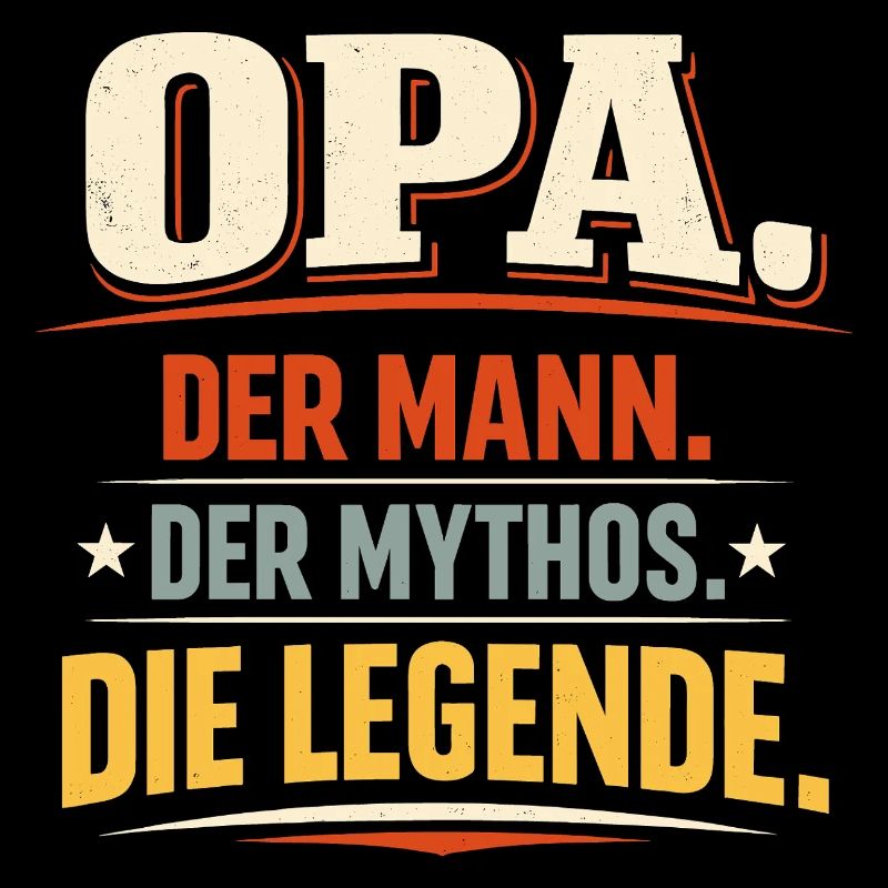 Opa Legende Geschenk Vatertag Männer