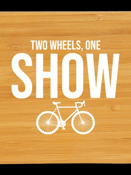 Professionelle Fahrradakrobatik-Performancekunst