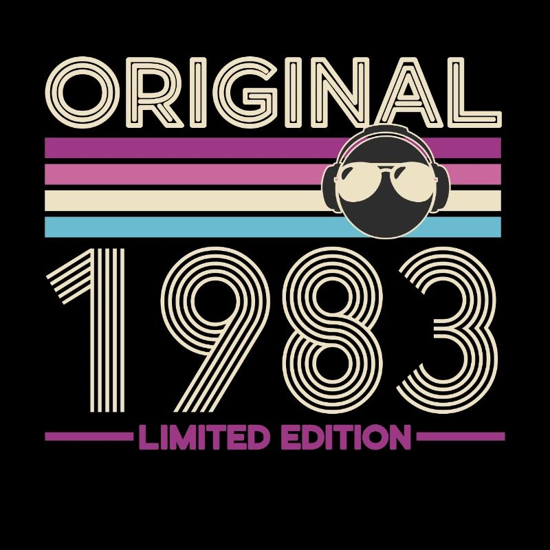Original 1983 Édition Limitée Retro