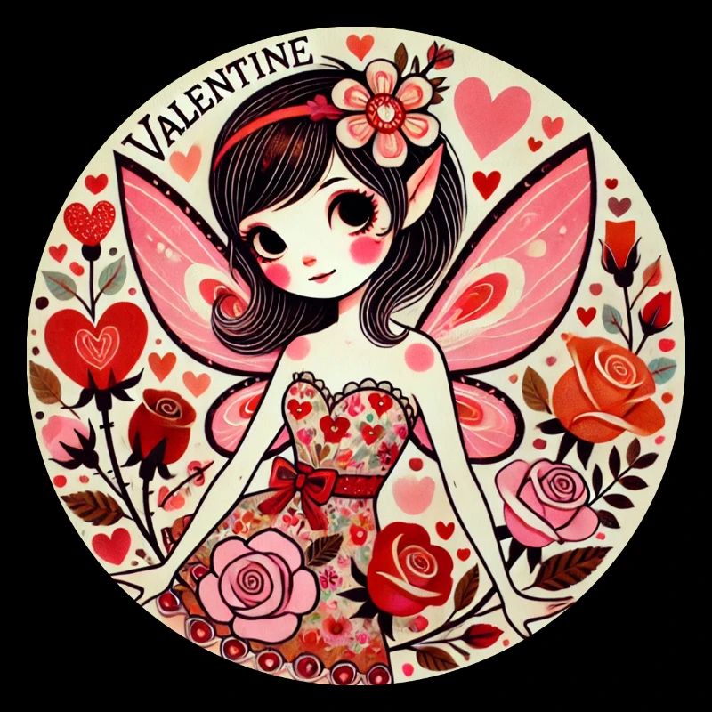 Fée de la Saint-Valentin Fleur