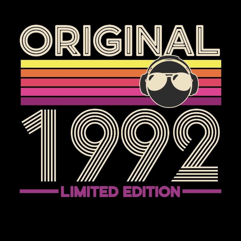 Original 1992 Édition Limitée Retro