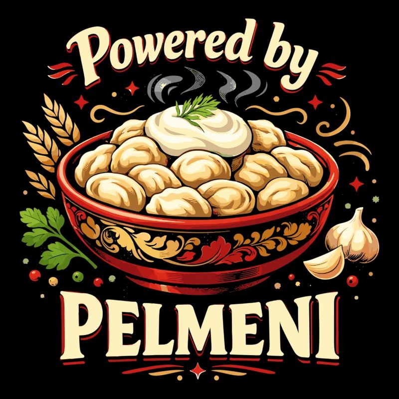 Powered by Pelmeni – Funny Russian Design