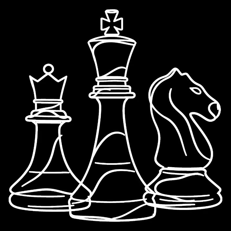 Cadeau de conception d’échecs pour hommes