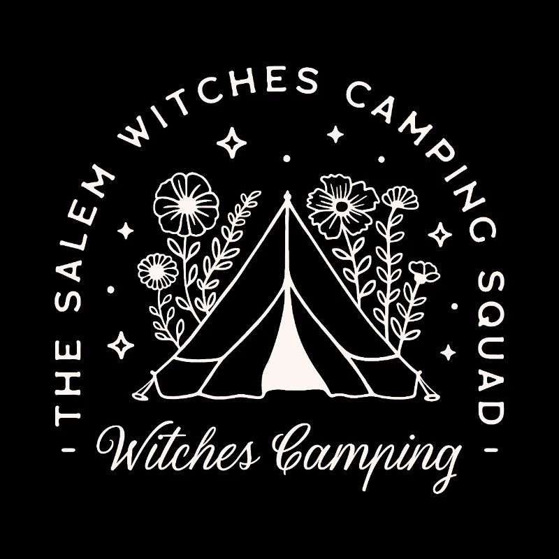 Witches camping witch summer camp group matching