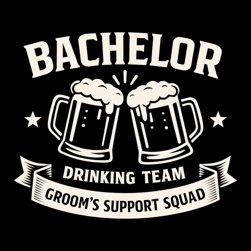 Bachelor Drinking Team - JGA Groom Support Squad