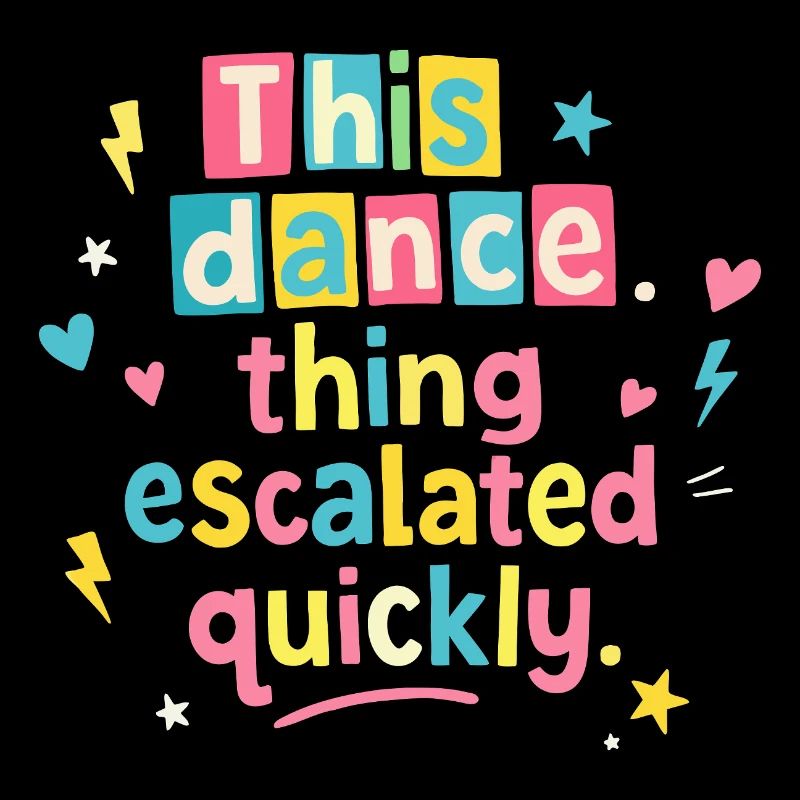 This dance quickly escalated