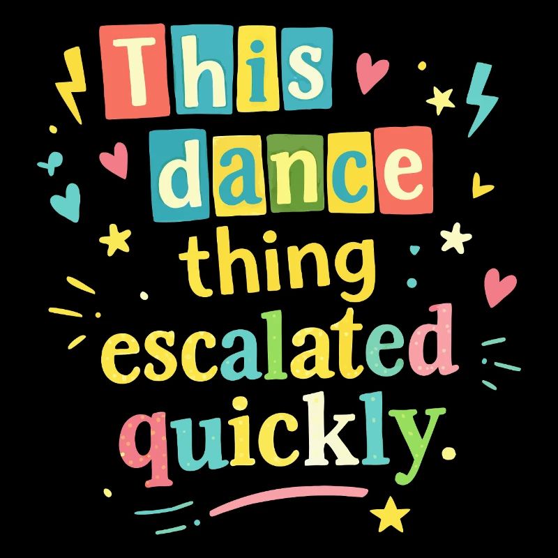 This dance quickly escalated