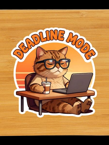 Chat im Büro im Deadline-Modus
