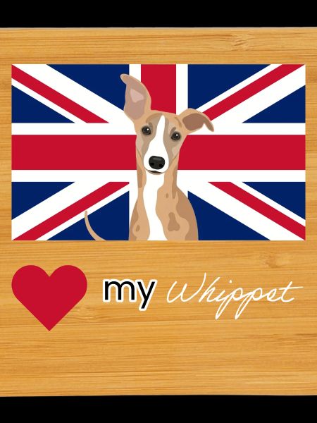 LUVMYWHIPPET (Blanc)