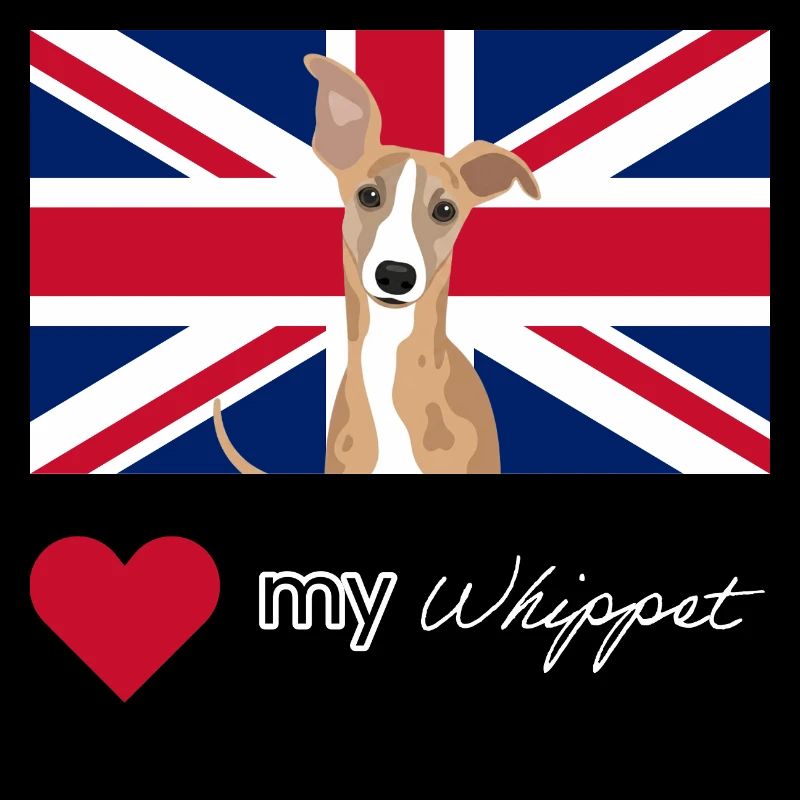 LUVMYWHIPPET (Blanc)