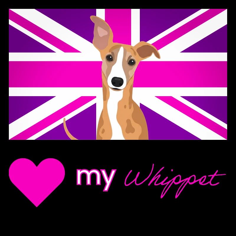 PURPLEWHIPPET (Rosa Text, Lebendig)