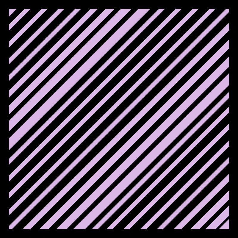Graphic lines with diagonal stripes L lilac