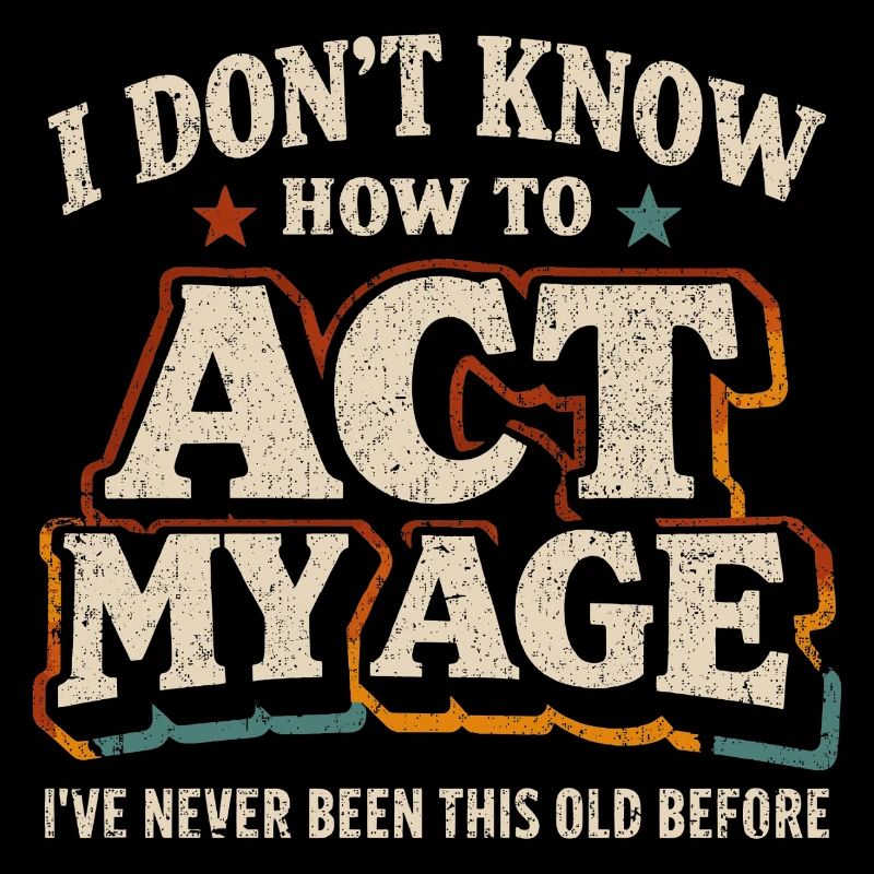 Vintage-Retro-Geburtstagshumor