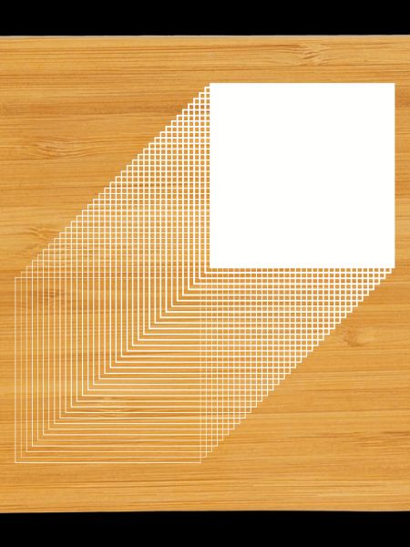 Bold square bauhaus design