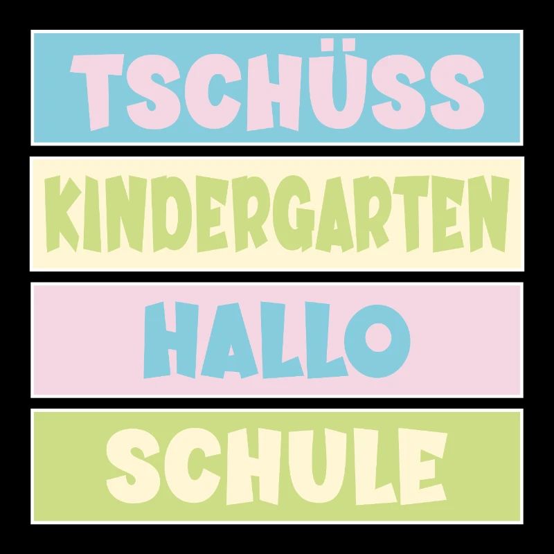 Abschied Kindergarten Einschulung