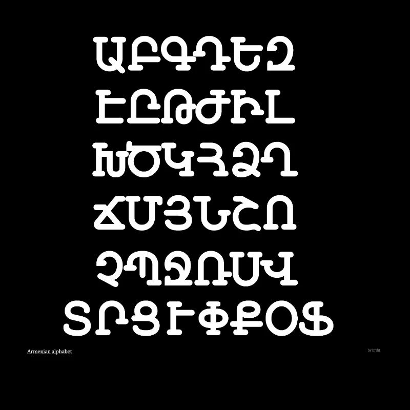 Armenian alphabet