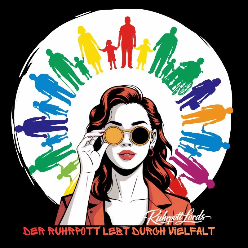 Vielfalt im Regenbogenkreis Ruhrpott