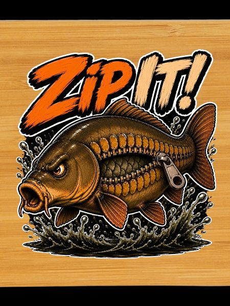 Zip It! Carp Fishing Design